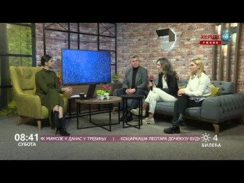 Gosti jutarnjeg programa: Tanja Samardžić i Lazar Gnjato iz UG Eho, profesor flaute, Neda Tanasijević (VIDEO) 