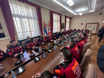Svečani prijem za pripadnike Specijalističkog tima za spasavanje; Dodik: Vi ste ponos Srpske