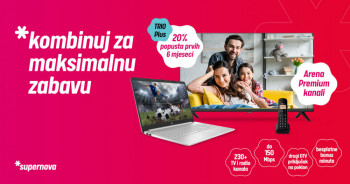 Supernova: Iskoristi bogatu ponudu i pogodnosti TRIO Plus paketa