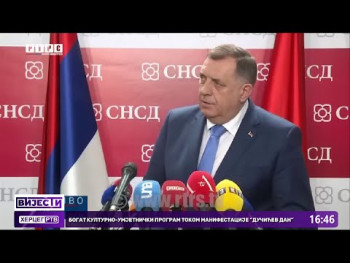 Dodik: Luka Petrović zadužen za organizaciju sabora SNSD-a(Video)
