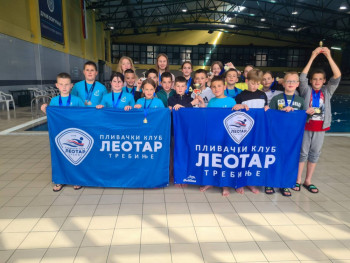 PLIVAČI  PK „ LEOTAR “ NA DANIMA SPRINTA U UŽICU OSVOJILI   ČETIRI PEHARA  I  ČETRDESET JEDNU
