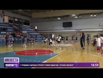 U Trebinju održan turnir u mini odbojci 'Trofej Zeleni' (VIDEO)