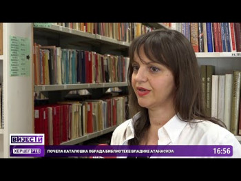 Počela kataloška obrada lične biblioteke blaženo-počivšeg vladike Atanasija (VIDEO) 