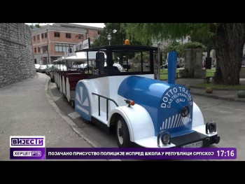 Turistički vozić u Trebinju počeo sa radom (VIDEO)