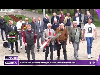 Trebinje: Obilježen 9. maj - Dan pobjede nad fašizmom (VIDEO)