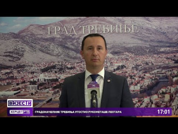 Gradonačelnik Trebinja ugostio rukometaše Leotara (VIDEO)