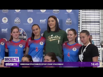 Druženje Tijane Bošković sa mladim sportistima u Trebinju (VIDEO) 