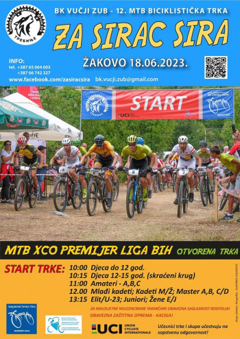 XII брдска бициклистичка трка ''За сирац сира''
