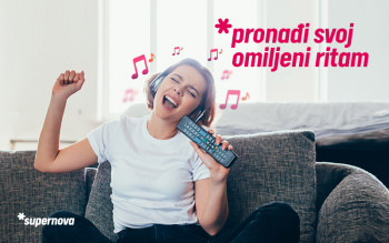 Uživajte u omiljenim muzičkim hitovima uz Supernova digitalnu televiziju