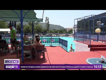Građani s nestrpljenjem dočekali otvaranje kupališne sezone u Trebinju ( video )