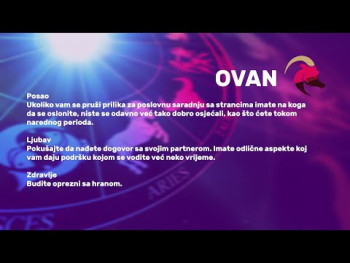 HOROSKOP ZA 23.6.2023.(Video)