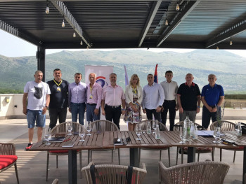 Predstavnici sindikata iz regiona na sastanku u Trebinju