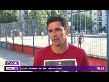 Vidovdanski turnir malom fudbalu u naselju Tini ( video )