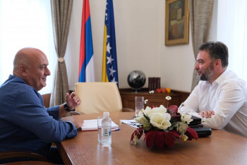RK Leotar: Predsjednik u posjeti Ministru Košarcu