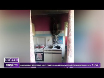 Trebinjski vatrogasci, nakon gašenja šumskog požara, u posljednjem trenutku spasili stan(Video)