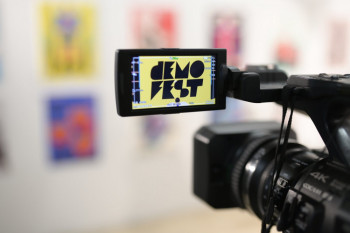 Otvorena izložba ''Demofest'' plakata  Proglašeni dobitnici nagrade ''Goran V. Janković''