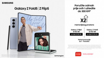 Rezervišite vrhunske Samsung Galaxy Z Flip5 i Z Fold5 telefone i iskoristite sjajne pogodnosti
