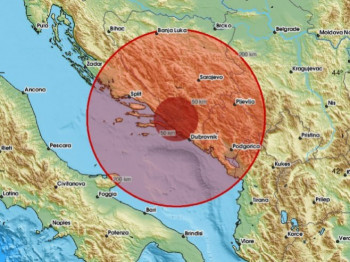 Zemljotres nedaleko od Mostara