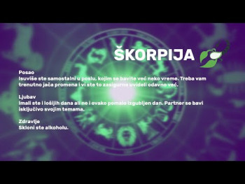 HOROSKOP ZA  9.8.2023. (Video)