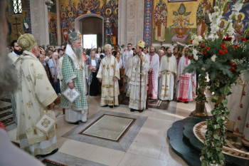 Svetom liturgijom počela proslava Svetog Preobraženja - krsne slave Trebinja