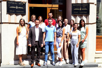 Најбољи студенти на пријему код градоначелника Мирка Ћурића