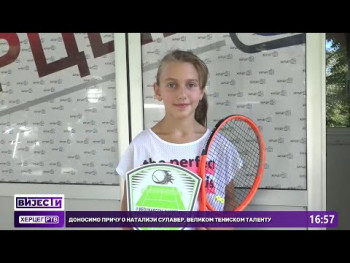 Natalija Sulaver, velika nada tenisa (Video)
