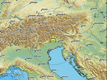 Jak zemljotres pogodio sjever Italije
