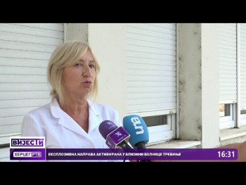 Eksplozivna naprava oštetila fasadu Bolnice Trebinje (Video)