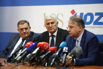 Sastanak Dodika, Čovića i lidera “trojke” sutra u Mostaru