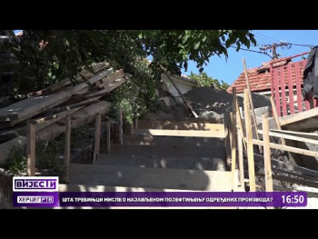 Izgrađeno stepenište u naselju Hrupjela, riješen dugogodišnji problem ( video )