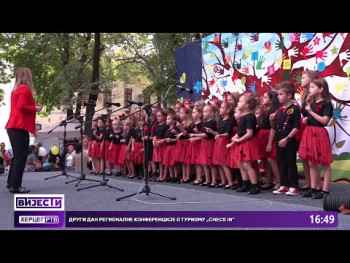 Mališani u Trebinju priredili centralnu manifestaciju Dječije nedjelje (Video)
