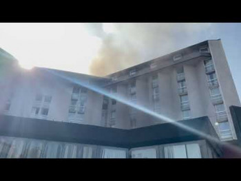 Požar zahvatio i hotel 'Bosna', evakuisani gosti