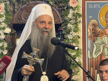 Patrijarh Porfirije za vikend u Podgorici