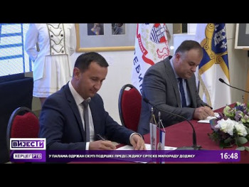 Dobri odnosi između Trebinja i Herceg Novog krunisani Sporazumom o bratimljenju i saradnji