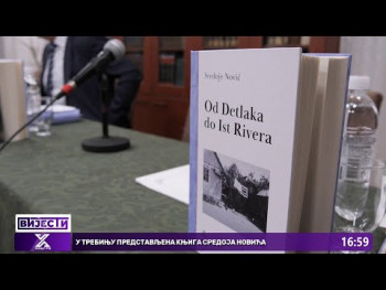 Trebinjskoj publici predstavljeno autobiografsko djelo Sredoja Novića „Od Detlaka do Ist Rivera“ (VIDEO) 