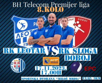 RK Leotar : Utakmica za nastavak pobjedničke serije
