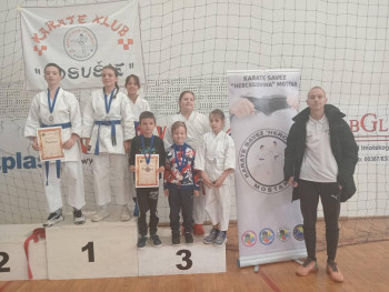 KK Trebinje, IV kolo Karate lige u  Posušju 
