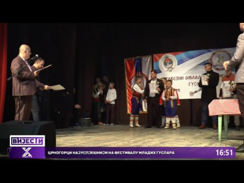 Crnogorci najuspješniji na festivalu mladih guslara ( VIDEO )
