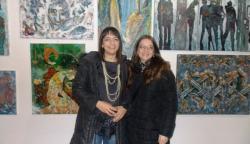 Отворена изложба слика Тање Пикуле и Сњежане Домазет