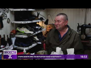 Obućar Milovan Antunović: Obućarski zanat nema budućnost (VIDEO) 