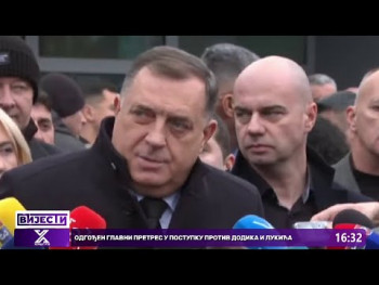 Odgođen glavni pretres u postupku protiv Dodika i Lukića (VIDEO)