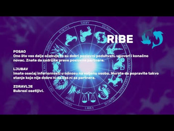 Horoskop za 8. 12. 2023. ( video )
