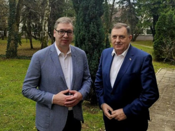 Vučić zahvalio Dodiku na izuzetnoj saradnji i podršci (FOTO)