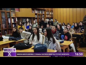 Zimska škola fizike okupila više od stotinu mladih fizičara iz zemlje i regiona (VIDEO)