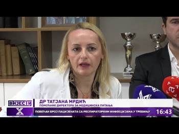 Povećan broj pacijenata sa respiratornim infekcijama u Trebinju ( VIDEO )