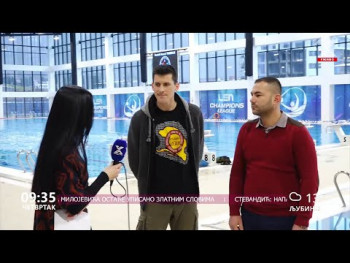 Večeras plivanje za Časni krst u zatvorenom bazenu (video)