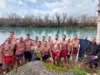 Ljubo Knežić pobjednik plivanja za Časni krst u Mostaru