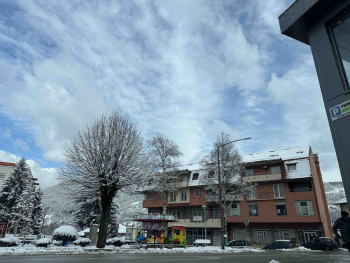 Snijeg u Foči (FOTO)