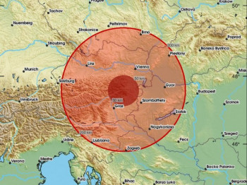Zemljotres između Beča i Graca
