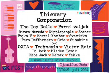 Vrelo ljeto na Tjentištu!!  Poznata imena iz svijeta elektronske muzike stižu na Nektar  OK Fest 2024